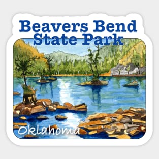 Beavers Bend State Park, Oklahoma Sticker